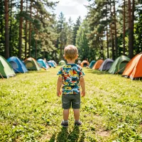 Купить готовый сайт Детский лагерь в Казани - посмотреть и заказать, недорогой шаблон сайта, цена 
